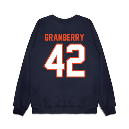 Auburn - NCAA Football : Coleman Granberry - Vintage Helmet Premium Crewneck Sweatshirt-1