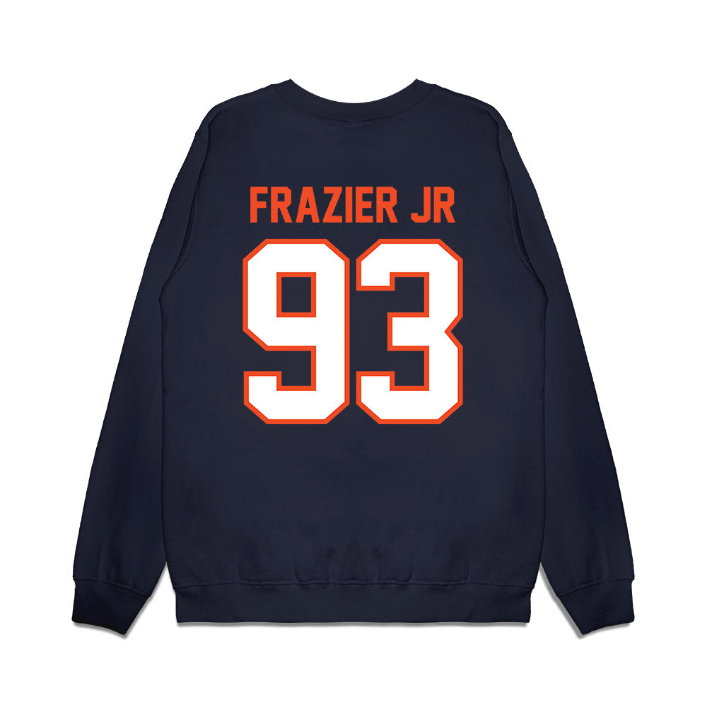 Auburn - NCAA Football : Joe Frazier - Vintage Helmet Premium Crewneck Sweatshirt-1