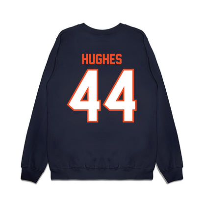 Auburn - NCAA Football : Reed Hughes - Vintage Helmet Premium Crewneck Sweatshirt-1