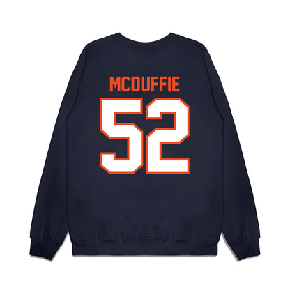 Auburn - NCAA Football : William Grier McDuffie - Vintage Helmet Premium Crewneck Sweatshirt-1
