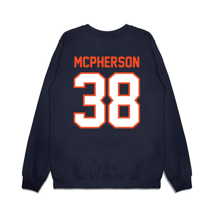 Auburn - NCAA Football : Alex McPherson - Vintage Helmet Premium Crewneck Sweatshirt-1