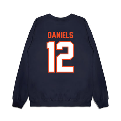 Auburn - NCAA Football : Ashton Daniels - Vintage Helmet Premium Crewneck Sweatshirt-1