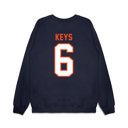 Auburn - NCAA Football : Austin Keys - Vintage Helmet Premium Crewneck Sweatshirt-1