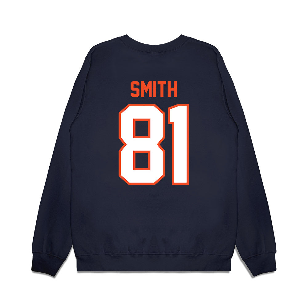 Auburn - NCAA Football : Erick Smith - Vintage Helmet Premium Crewneck Sweatshirt-1