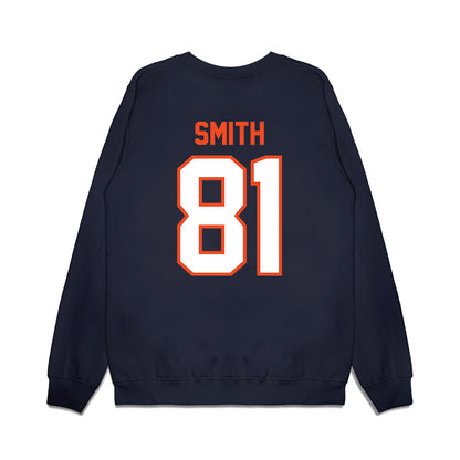 Auburn - NCAA Football : Erick Smith - Vintage Helmet Premium Crewneck Sweatshirt-1