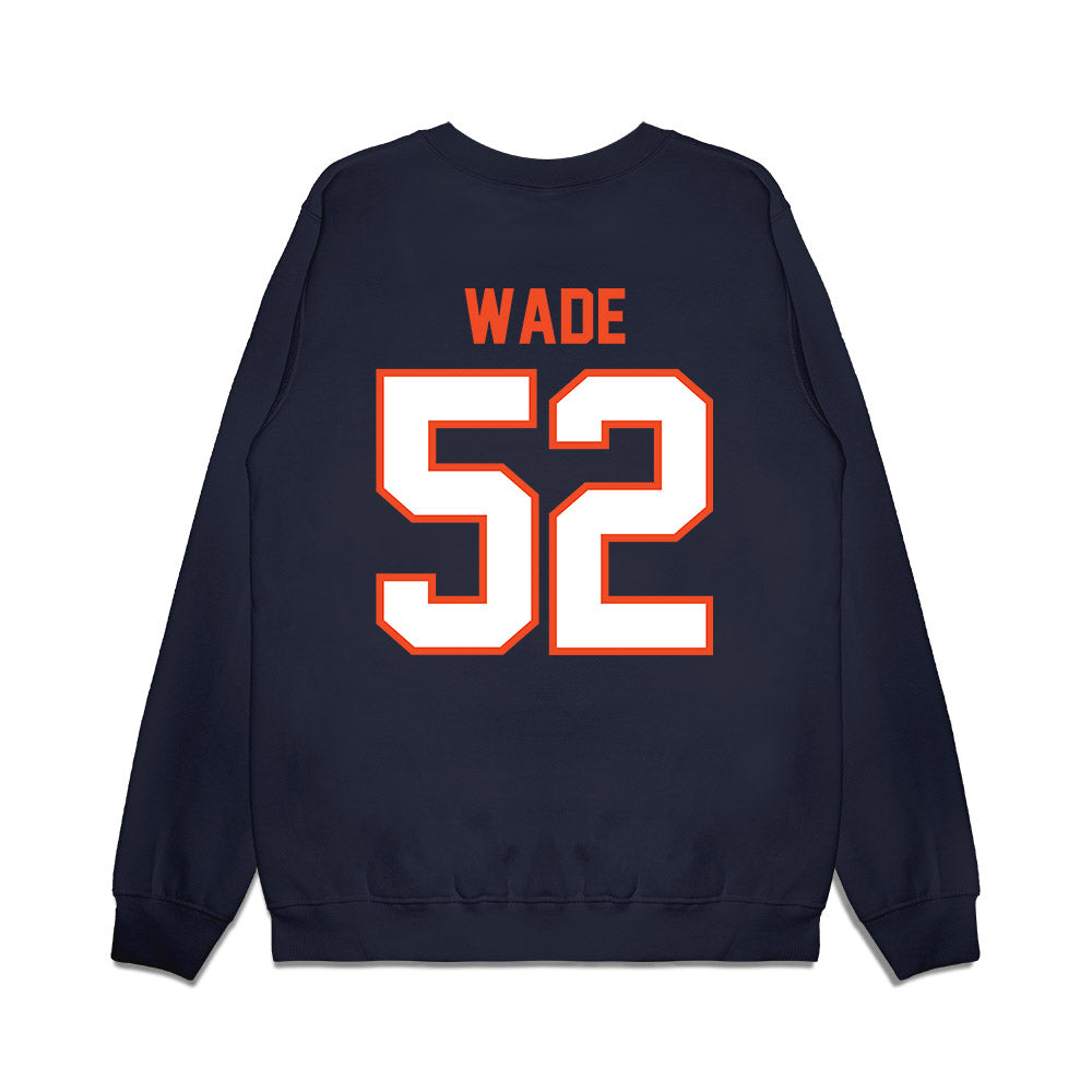Auburn - NCAA Football : Dillon Wade - Vintage Helmet Premium Crewneck Sweatshirt-1