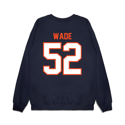 Auburn - NCAA Football : Dillon Wade - Vintage Helmet Premium Crewneck Sweatshirt-1