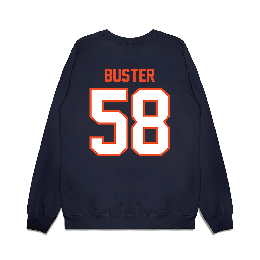 Auburn - NCAA Football : Tai Buster - Vintage Helmet Premium Crewneck Sweatshirt-1