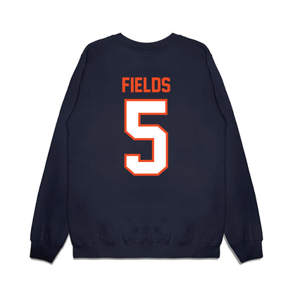 Auburn - NCAA Football : Horatio Fields - Vintage Helmet Premium Crewneck Sweatshirt-1