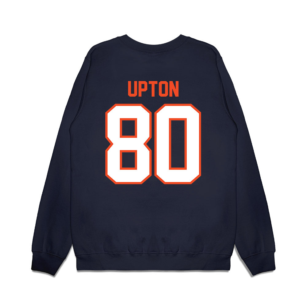 Auburn - NCAA Football : Will Upton - Vintage Helmet Premium Crewneck Sweatshirt-1