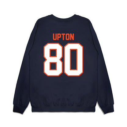 Auburn - NCAA Football : Will Upton - Vintage Helmet Premium Crewneck Sweatshirt-1