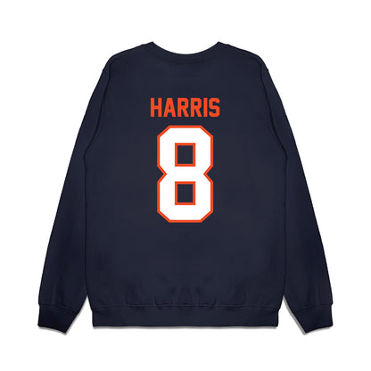 Auburn - NCAA Football : Kaleb Harris - Vintage Helmet Premium Crewneck Sweatshirt-1