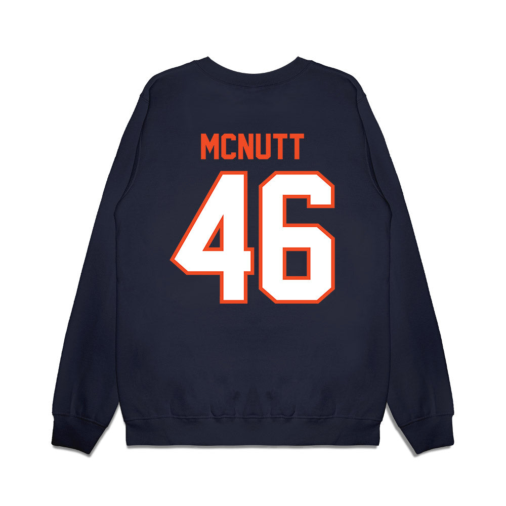 Auburn - NCAA Football : Keaton McNutt - Vintage Helmet Premium Crewneck Sweatshirt-1