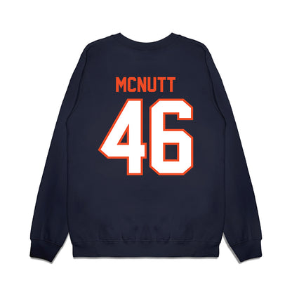 Auburn - NCAA Football : Keaton McNutt - Vintage Helmet Premium Crewneck Sweatshirt-1