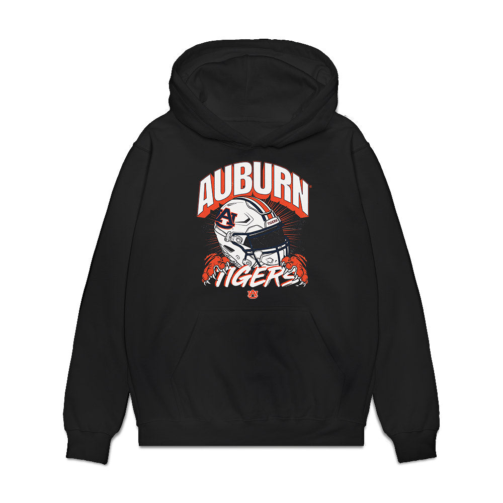 Auburn - NCAA Football : Kaleb Harris - Vintage Helmet Premium Hooded Sweatshirt-0
