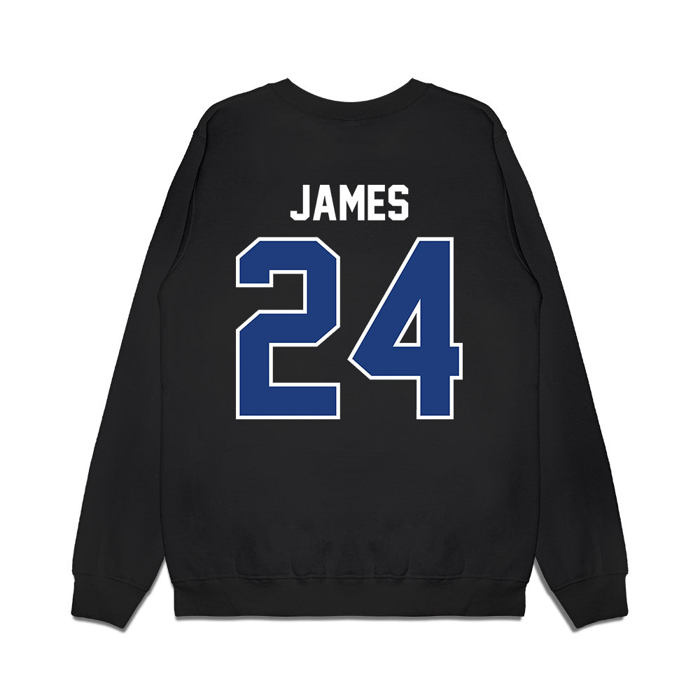 Florida - NCAA Football : Kamran James - Vintage Helmet Premium Crewneck Sweatshirt-1