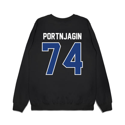 Florida - NCAA Football : Noel Portnjagin - Vintage Helmet Premium Crewneck Sweatshirt-1