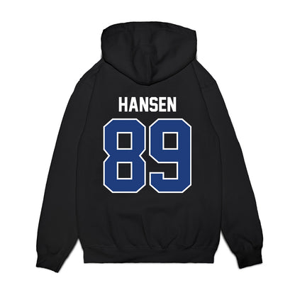 Florida - NCAA Football : Hayden Hansen - Vintage Helmet Premium Hooded Sweatshirt-1