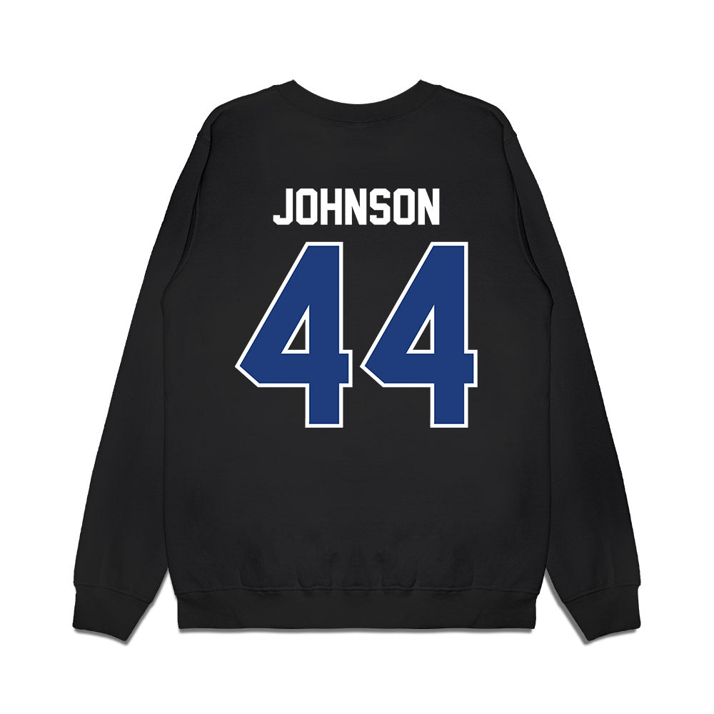 Florida - NCAA Football : Myles Johnson - Vintage Helmet Premium Crewneck Sweatshirt-1