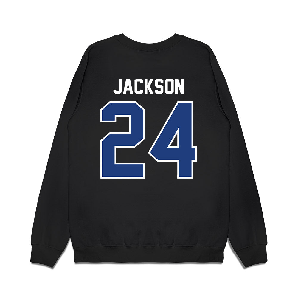 Florida - NCAA Football : Ja'Kobi Jackson - Vintage Helmet Premium Crewneck Sweatshirt-1