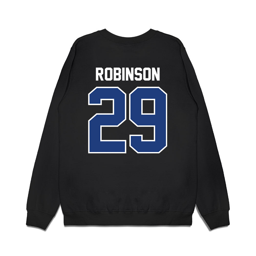 Florida - NCAA Football : Jaden Robinson - Vintage Helmet Premium Crewneck Sweatshirt-1