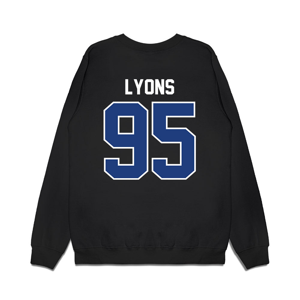 Florida - NCAA Football : Jamari Lyons - Vintage Helmet Premium Crewneck Sweatshirt-1