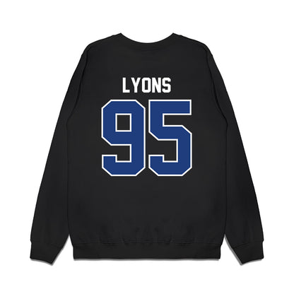Florida - NCAA Football : Jamari Lyons - Vintage Helmet Premium Crewneck Sweatshirt-1
