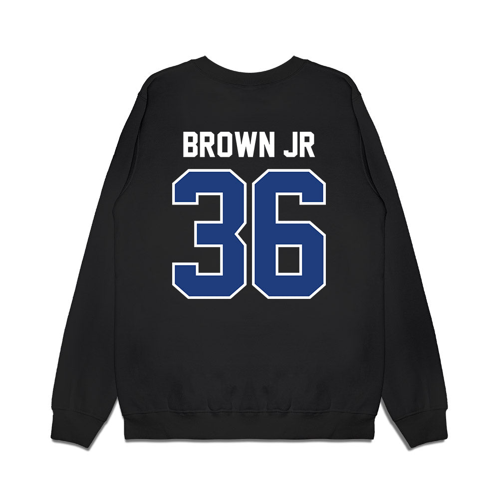 Florida - NCAA Football : Vincent Brown Jr - Vintage Helmet Premium Crewneck Sweatshirt-1