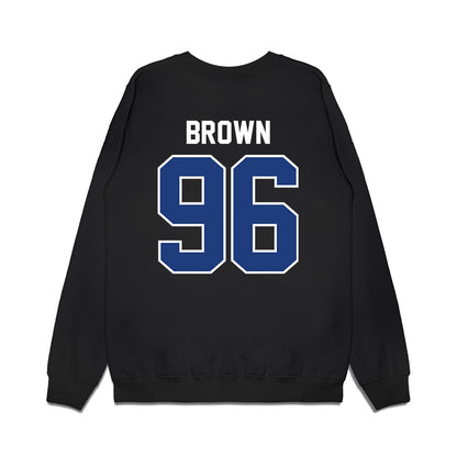 Florida - NCAA Football : Tarvorise Brown - Vintage Helmet Premium Crewneck Sweatshirt-1