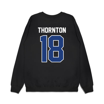 Florida - NCAA Football : Bryce Thornton - Vintage Helmet Premium Crewneck Sweatshirt-1