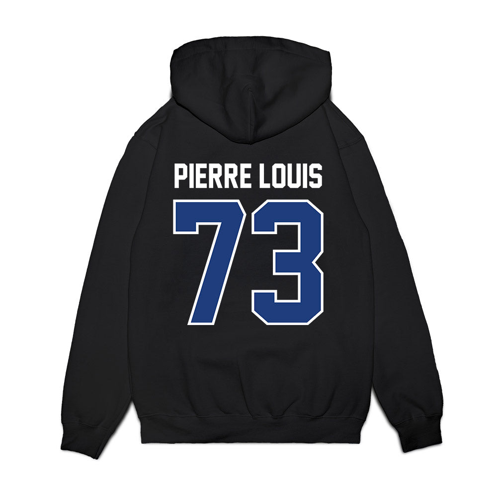 Florida - NCAA Football : Daniel Pierre Louis - Vintage Helmet Premium Hooded Sweatshirt-1