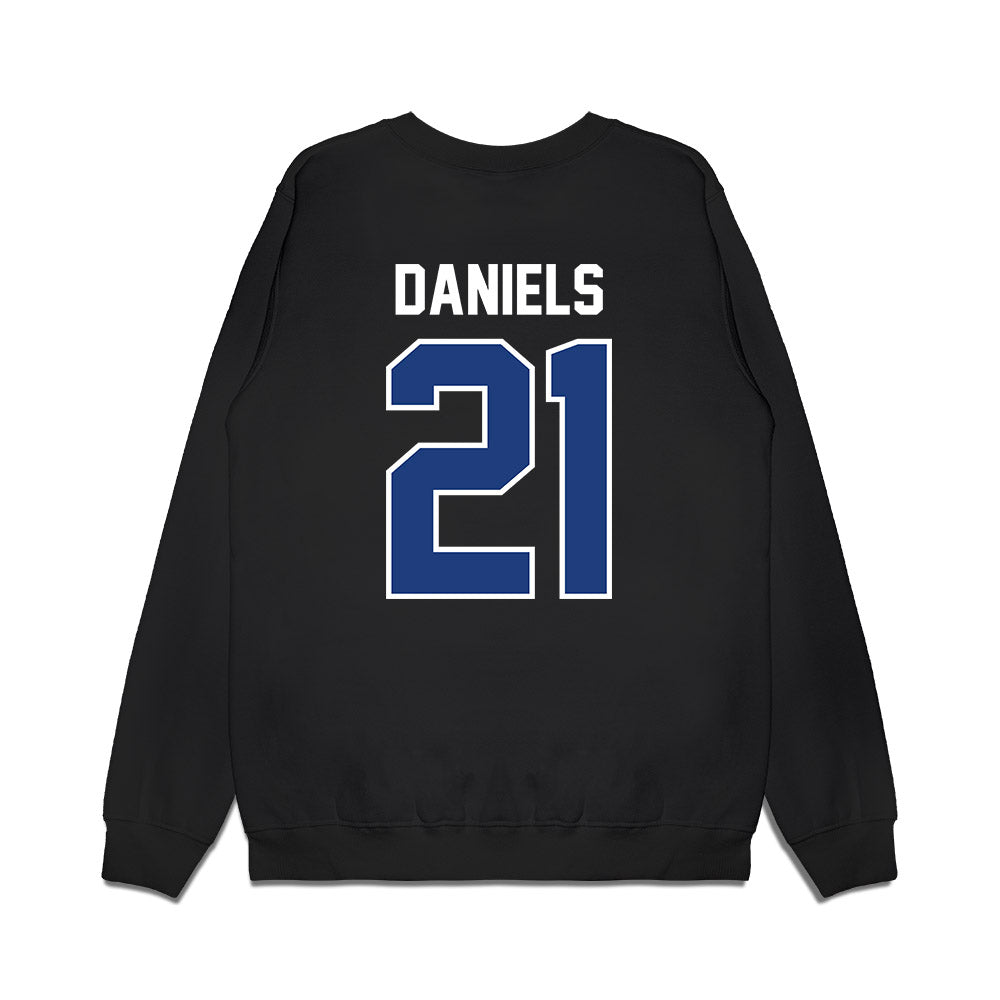 Florida - NCAA Football : KD Daniels - Vintage Helmet Premium Crewneck Sweatshirt-1
