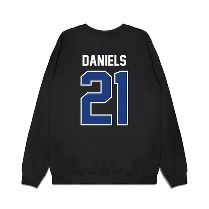 Florida - NCAA Football : KD Daniels - Vintage Helmet Premium Crewneck Sweatshirt-1