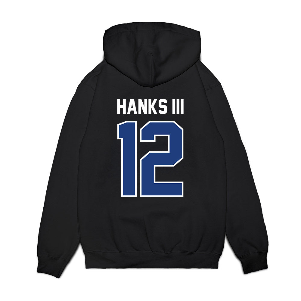 Florida - NCAA Football : Ben Hanks III - Vintage Helmet Premium Hooded Sweatshirt-1