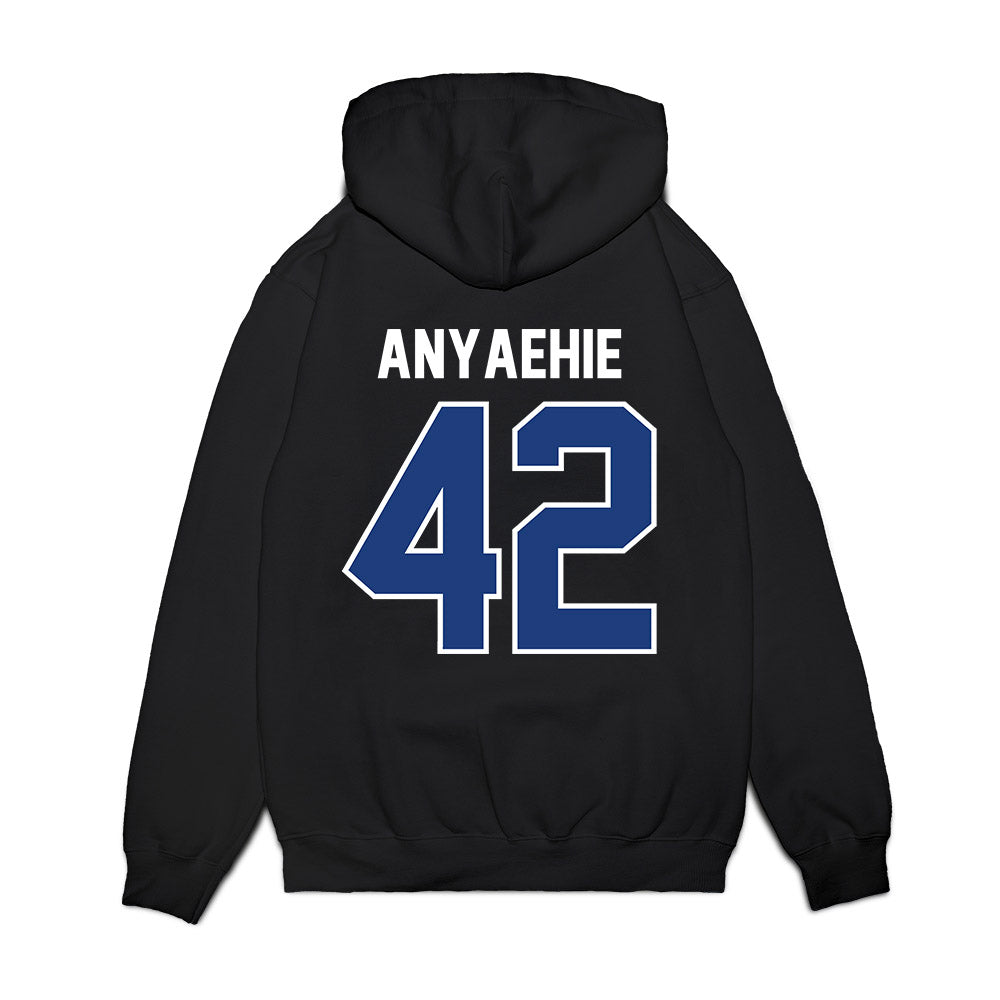 Florida - NCAA Football : Kenneth Anyaehie - Vintage Helmet Premium Hooded Sweatshirt-1