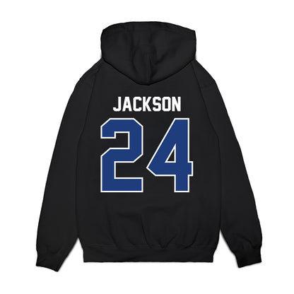 Florida - NCAA Football : Ja'Kobi Jackson - Vintage Helmet Premium Hooded Sweatshirt-1