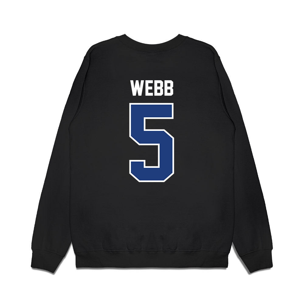 Florida - NCAA Football : Treyaun Webb - Vintage Helmet Premium Crewneck Sweatshirt-1