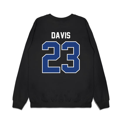 Florida - NCAA Football : Josiah Davis - Vintage Helmet Premium Crewneck Sweatshirt-1