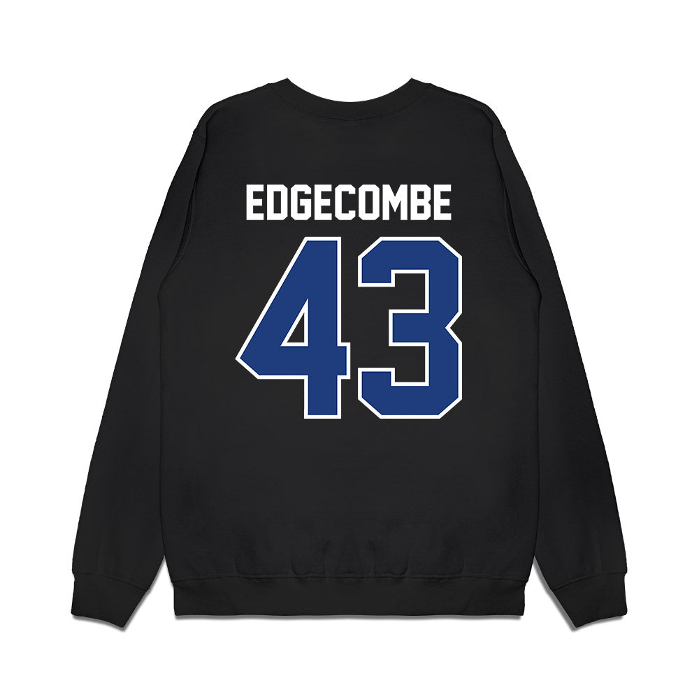 Florida - NCAA Football : Jaden Edgecombe - Vintage Helmet Premium Crewneck Sweatshirt-1