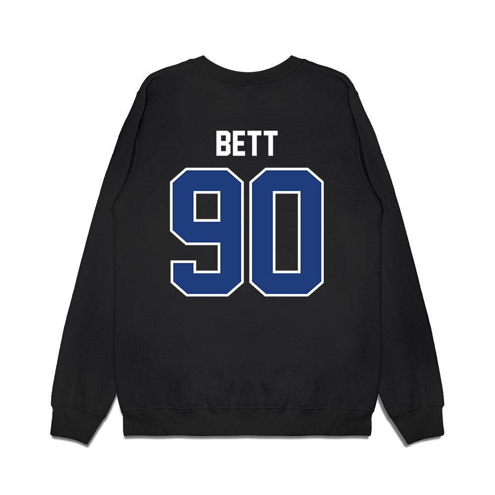 Florida - NCAA Football : Brendan Bett - Vintage Helmet Premium Crewneck Sweatshirt-1