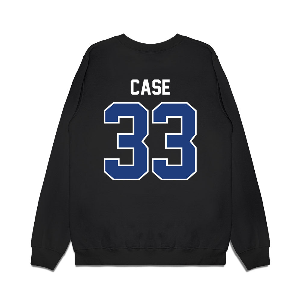 Florida - NCAA Football : Brian Case - Vintage Helmet Premium Crewneck Sweatshirt-1