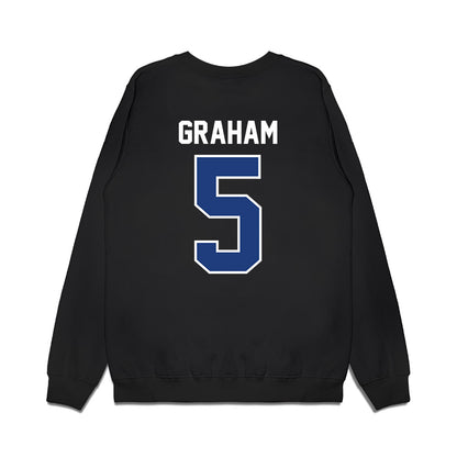Florida - NCAA Football : Myles Graham - Vintage Helmet Premium Crewneck Sweatshirt-1