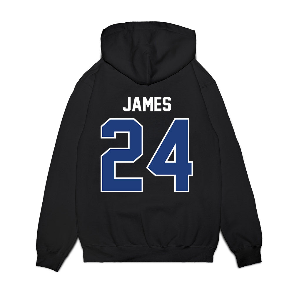 Florida - NCAA Football : Kamran James - Vintage Helmet Premium Hooded Sweatshirt-1