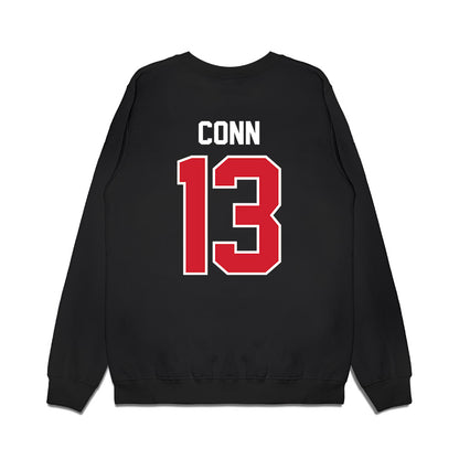 Nebraska - NCAA Football : Jamir Conn - Vintage Helmet Premium Crewneck Sweatshirt-1