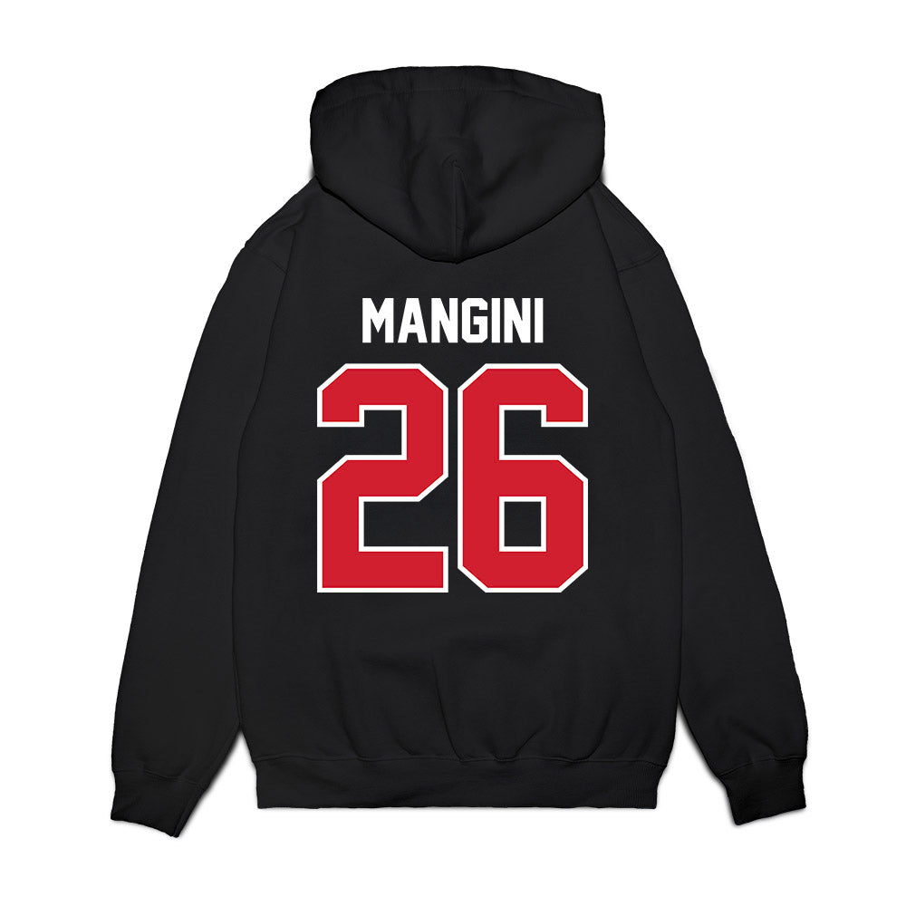 Nebraska - NCAA Football : Roman Mangini - Vintage Helmet Premium Hooded Sweatshirt-1