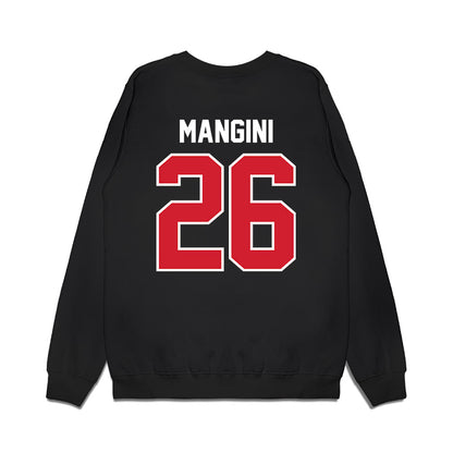 Nebraska - NCAA Football : Roman Mangini - Vintage Helmet Premium Crewneck Sweatshirt-1