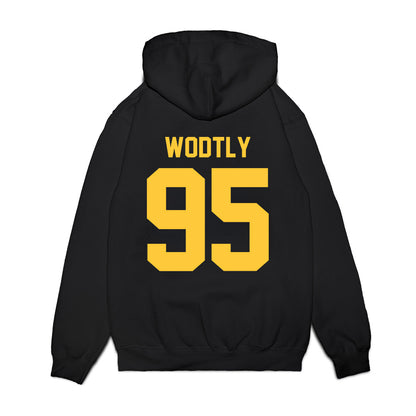 Arizona State - NCAA Football : Justin Wodtly - Vintage Helmet Premium Hooded Sweatshirt-1