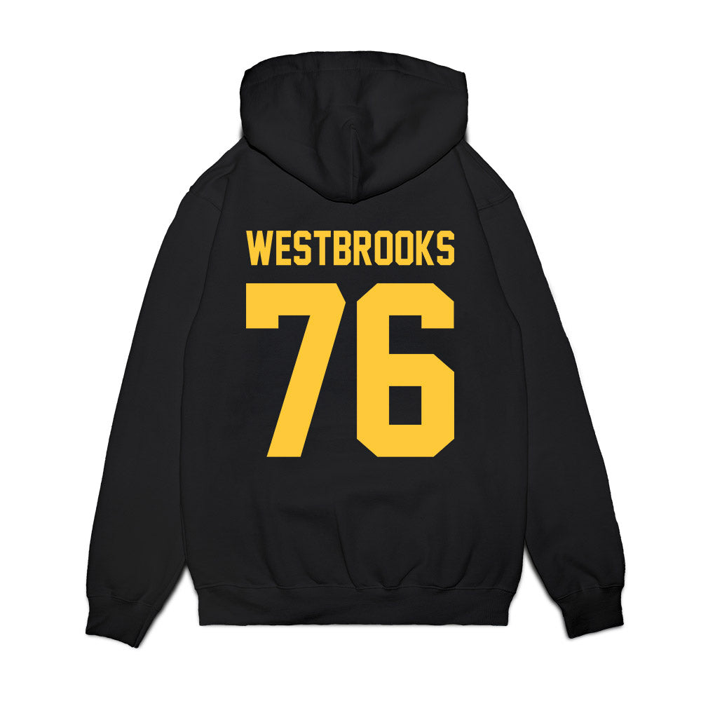 Arizona State - NCAA Football : Rashad Westbrooks - Vintage Helmet Premium Hooded Sweatshirt-1