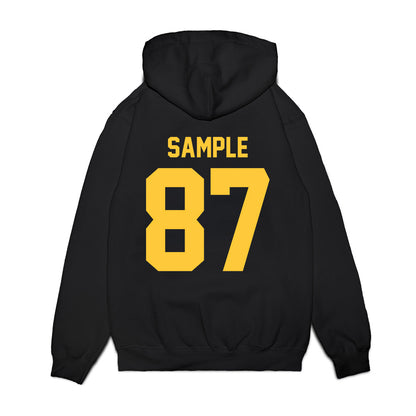 Arizona State - NCAA Football : Zechariah Sample - Vintage Helmet Premium Hooded Sweatshirt-1