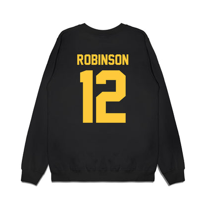 Arizona State - NCAA Football : Javan Robinson - Vintage Helmet Premium Crewneck Sweatshirt-1